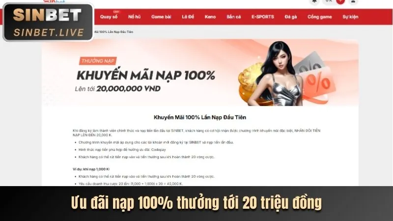 Bước 1: Truy cập trang chủ c54 win